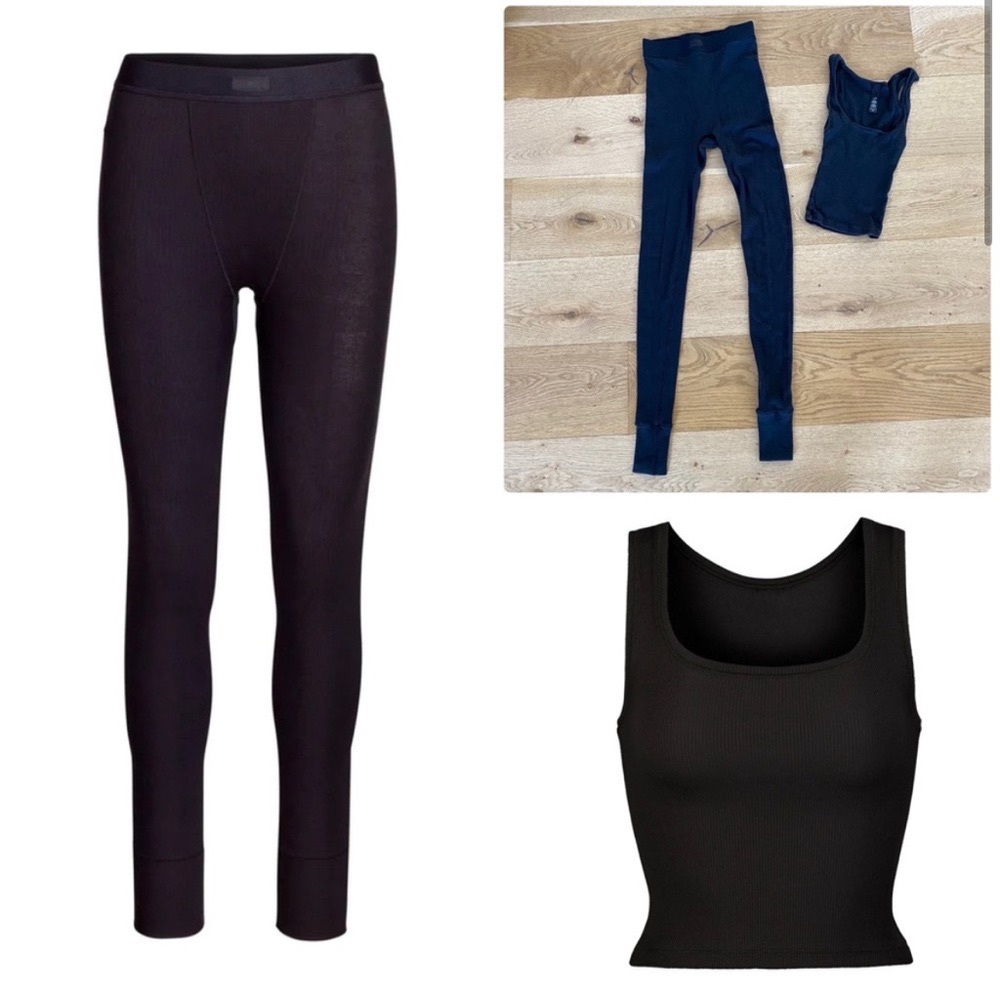 Leggings in Soot Black